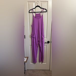 Fuchsia jumpsuit